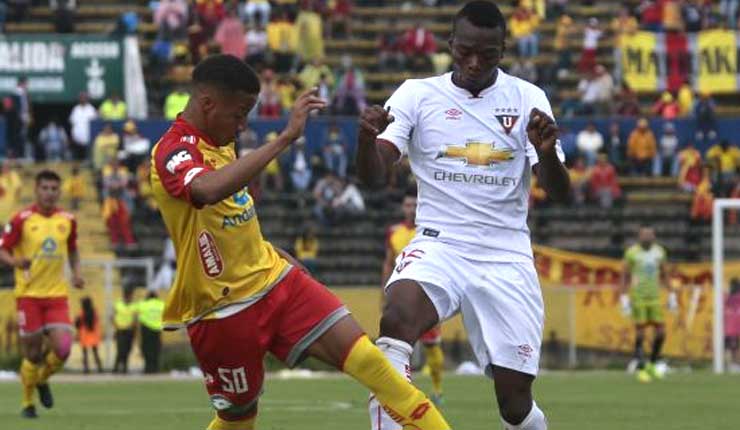 Liga de Quito, Fútbol, Aucas,